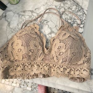 Pink lily bralette silver this is love taupe brown cherish XL